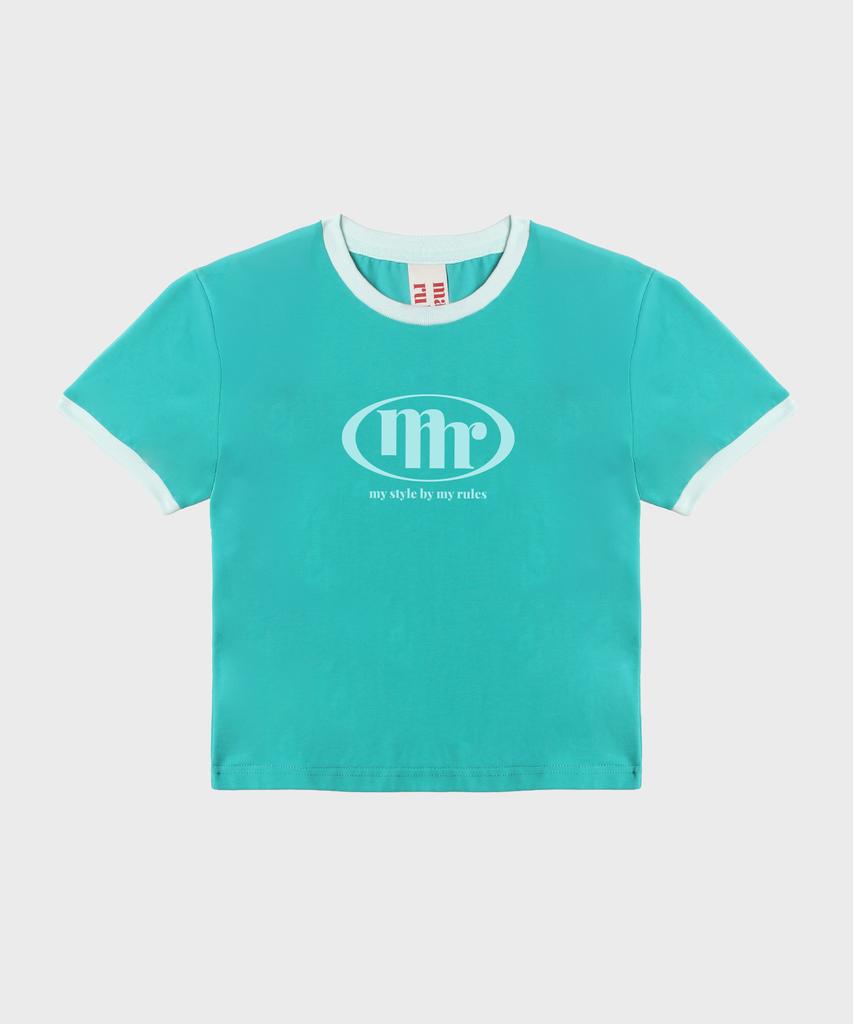 Maseumaluljeueopaeleol Signature Symbol Ringer T-Shirt_Teal Green