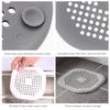 Silicone Hair Filter Sink Drain Stopper Anti Blocking Strainer for Bathroom Shower Bathtub Kitchen Floor Drain Deodorant Plug