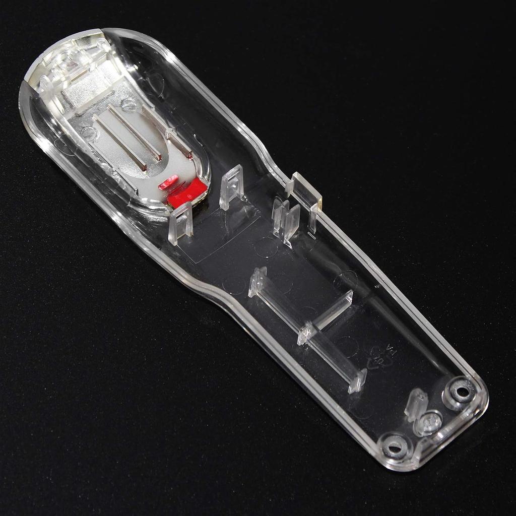 Hair Clipper Transparent Cover, DIY Replacement Clipper Protective Cover for Wahl 5 Star Cordless Magic Clip Clipper # 8148 Transparent Shell Silver