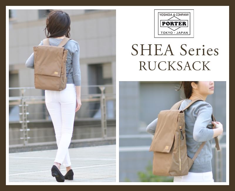 Porter Mochila Yoshida Daypack Shea Tamanho B4 A4 B5 871-15124 Carvalho