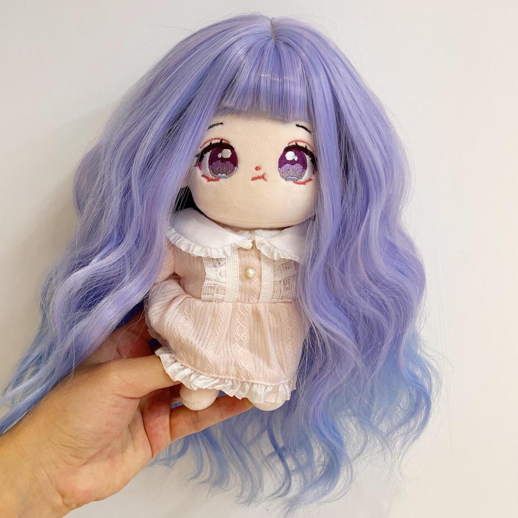 20CM Cotton Doll Wig for Male and Female Dolls - Headgear and Hair