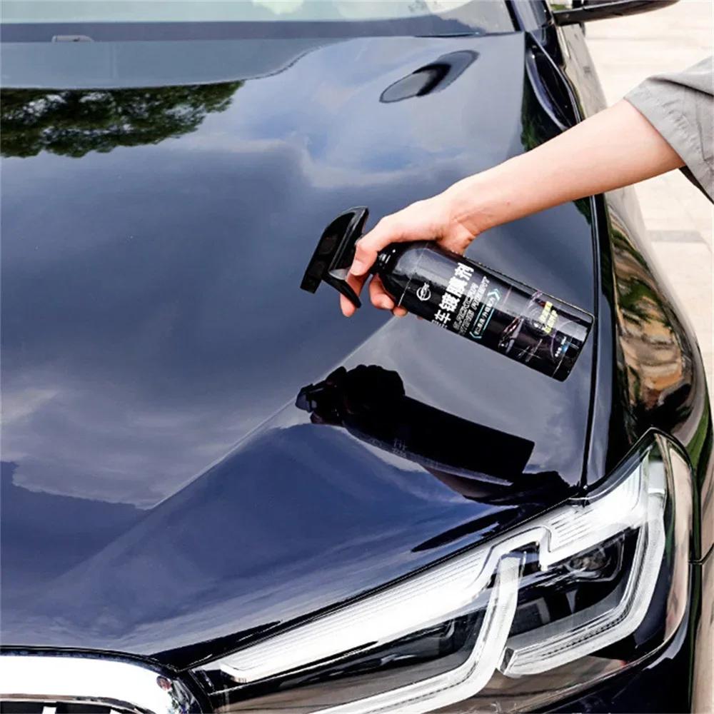 9H Ceramic Car Coating Paint Care Nano Hydrophobic Top Quick Coat Polish Polymer Detail Protection Liquid Wax Care for Black Car