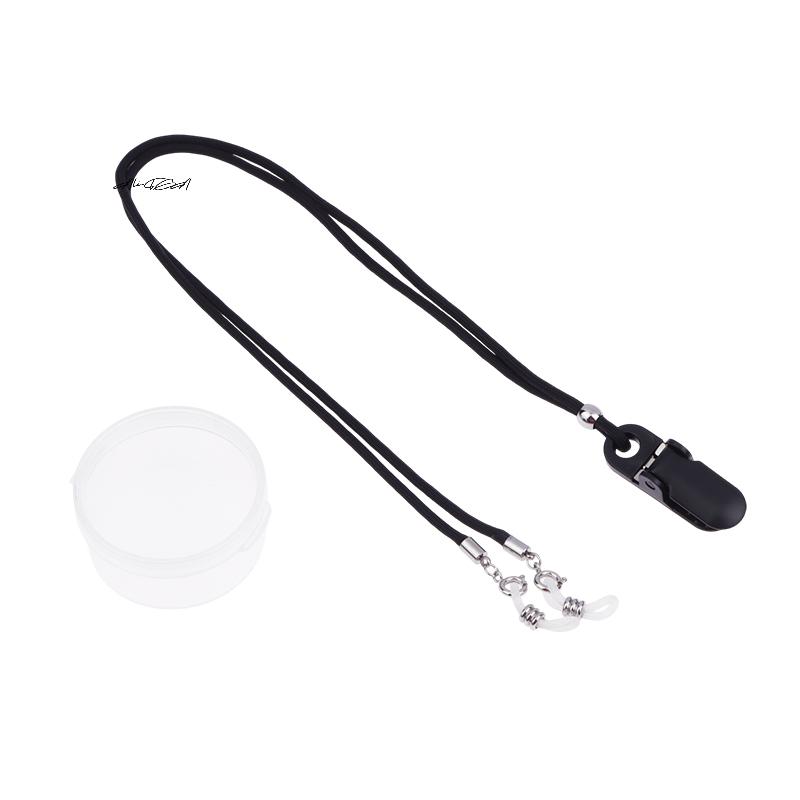 Children's Hearing Aid Anti-Lost Lanyard Safety Behind-The-Ear Aid Accessory Clip Rope Protector Holder with Silicone