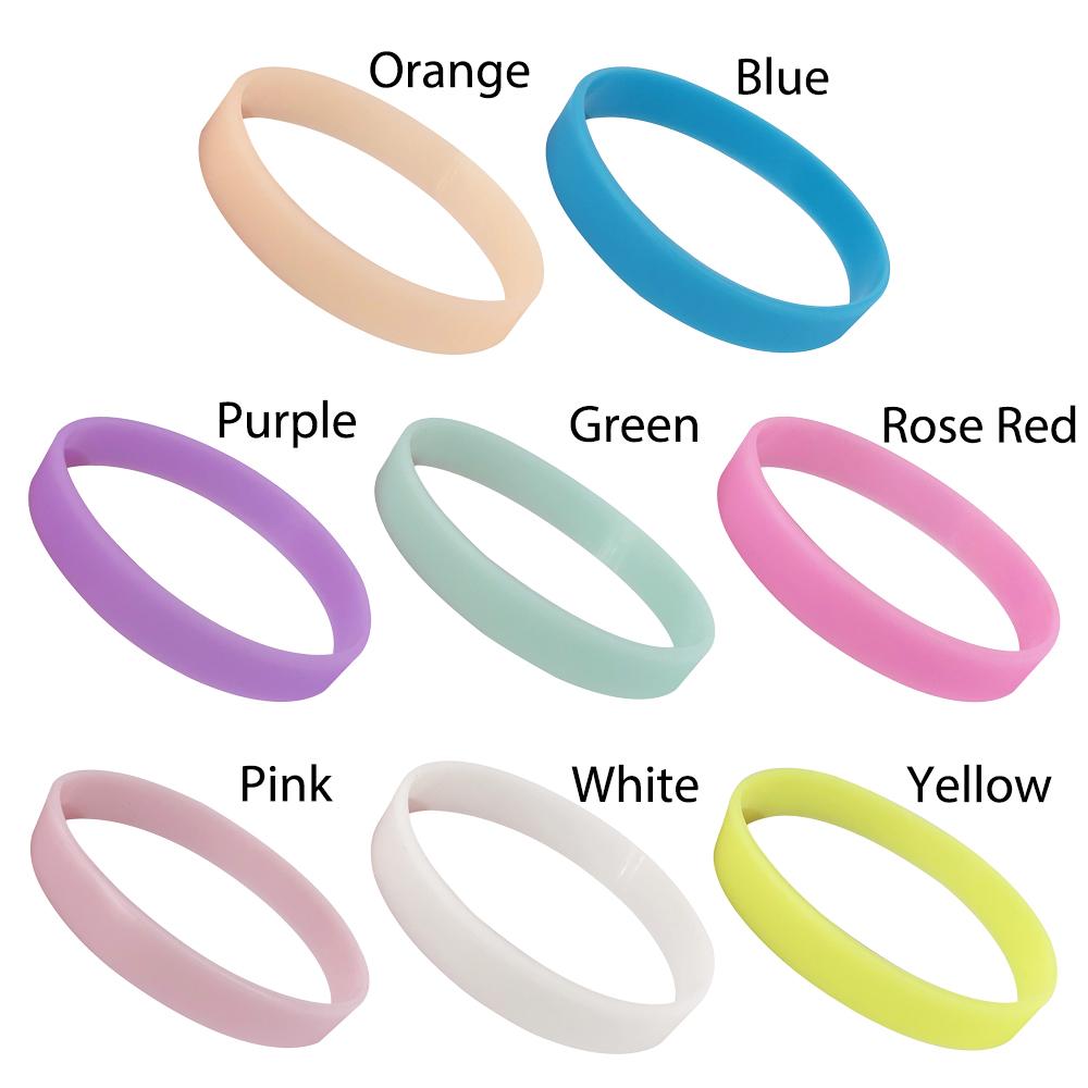 Gumový světélkující náramek Silikonový náramek Módní šperky Náramek Unisex