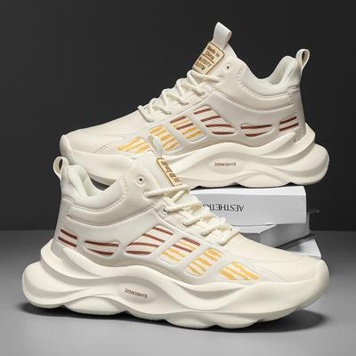 Walking Shoes Men Flat High-top Comfortable Winter Outdoor Sports Running Shoes Mesh Breathable Sneakers Man Big Size