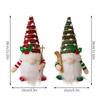 2024 Juledukke Sled Alf Ski Gnome med Led Light Julepynt for Hjem Jul 2024 Nyttår 28cm