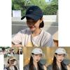 Stylish Cotton Blend Baseball Cap Breathable Summer Embroidered Letter Design