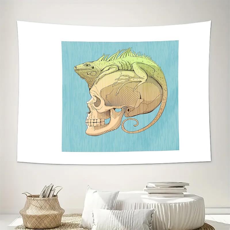 Lizard Wall Tapestry Forest Animal Nature Home Decor Room Hanging Tapestry Vintage Aesthetic Tapestry Wall Art Bedroom Decor