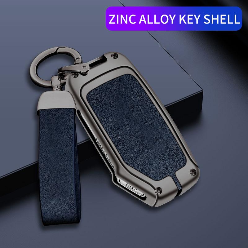 3/4 Button Car Key Case For Kia Gt Line Forte Seltos K3 K5 Sportage Ceed Soul Zinc Alloy Remote Control Key Case