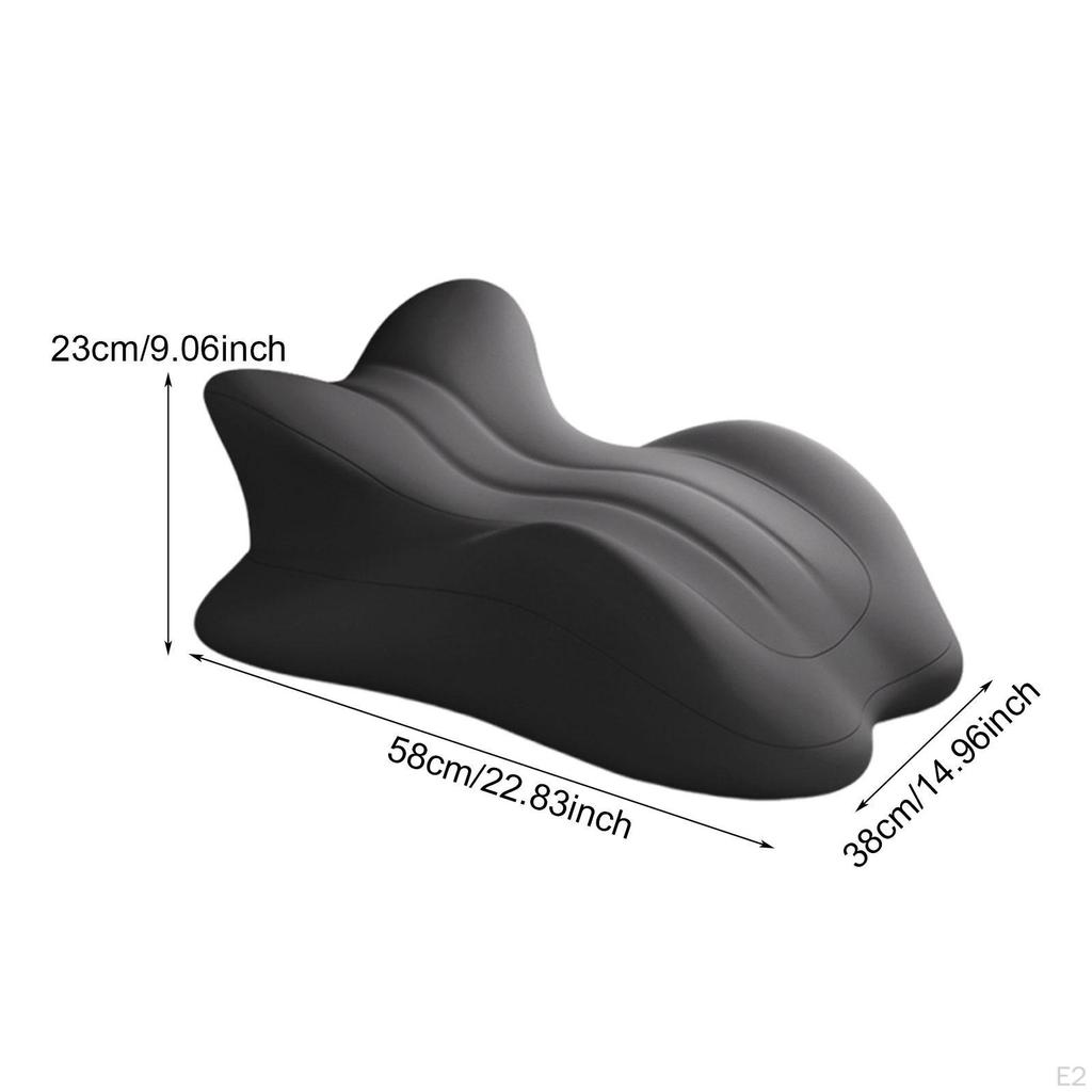 58x38x23cm Foam Pillow for Bed with Removable Cover