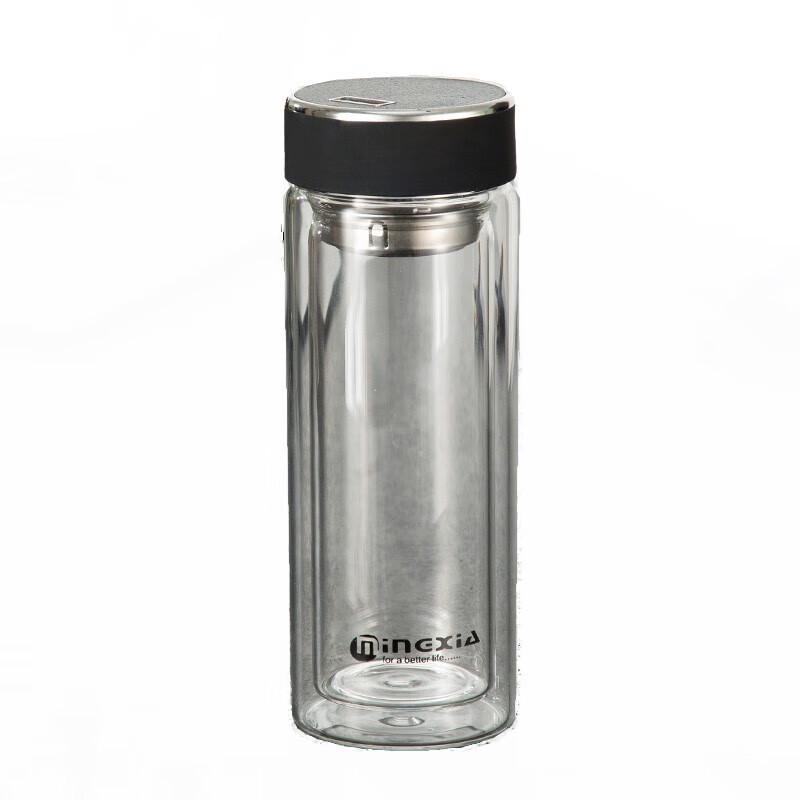 Mingxia Double-Wall Glass Cup