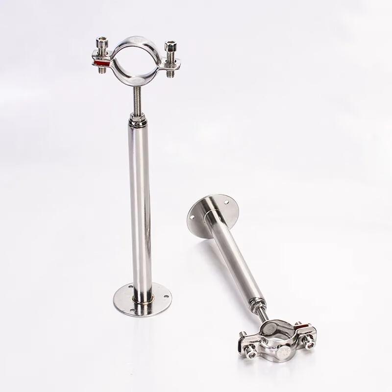304 Stainless Steel Adjustable Pipe Clamp Bracket