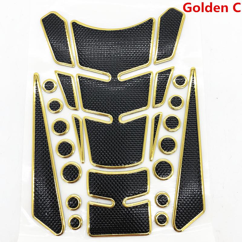 Universal Fit 3D Car Motorcycle Gas Fuel Tank Pad Sticker Decals