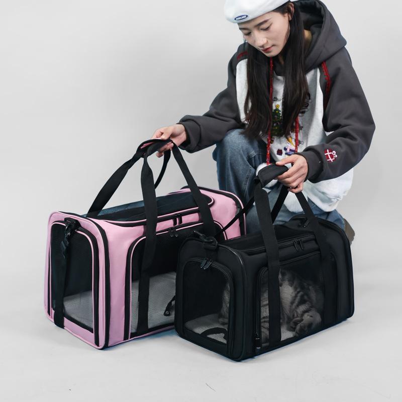Cat bag for outdoor use, portable pet bag, cat bag carrying bag, hand-held one shoulder breathable cat backpack