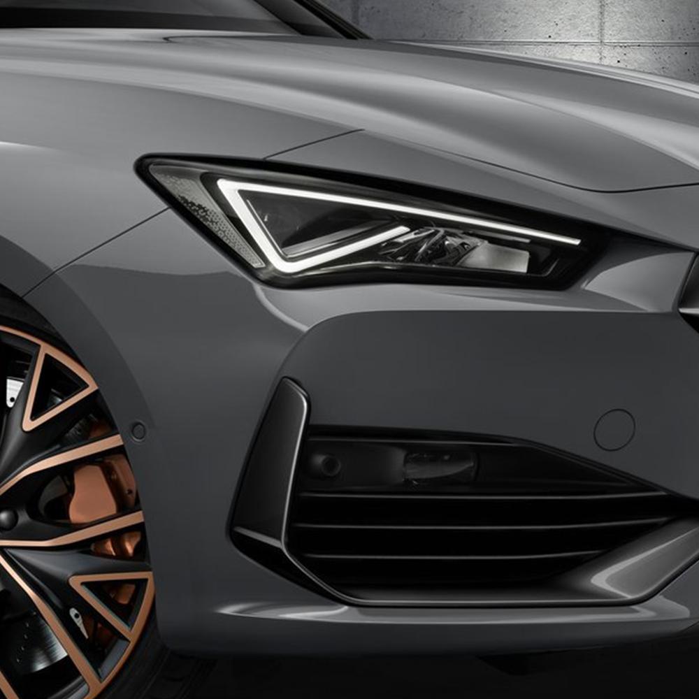 Kit Pellicola Protettiva Fari Auto Pretagliata Nero Fumo per Seat CUPRA Formentor Leon 2021-2025 Pellicola Vinilica TPU PPF Antigraffio