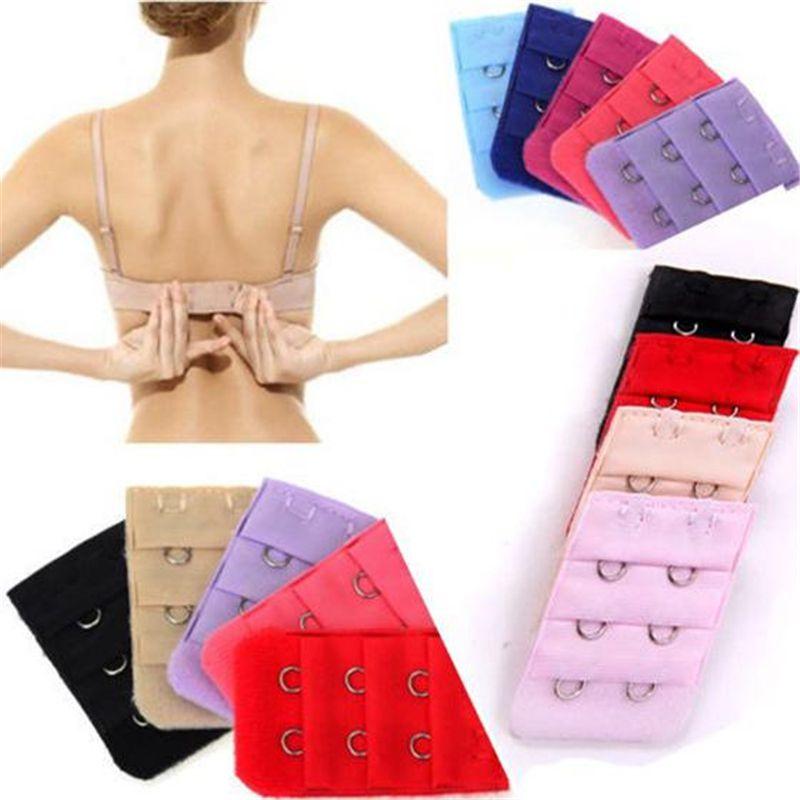 Women Adjustable Bra Extenders 23 Positions Hooks Lingerie Extension Belt Strap