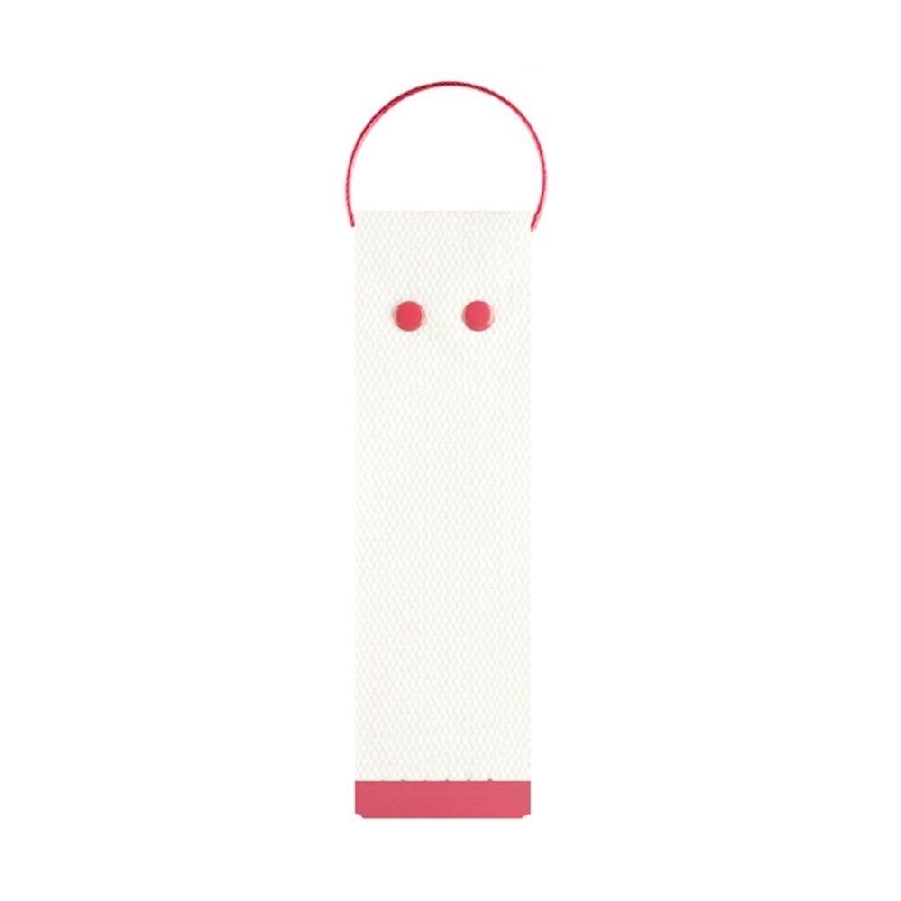 

Versatile Ribbon Rope Keychain Korean Style DIY Blank Canva Strap Keychain Lanyard Bag Charms рожевий червоний колір/білий