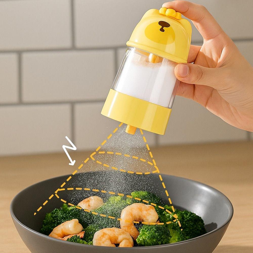 Leak-proof Sealed Seasoning Jar Quantitative Seasoning Box Salt Bottle Seasoning Container  Cooking