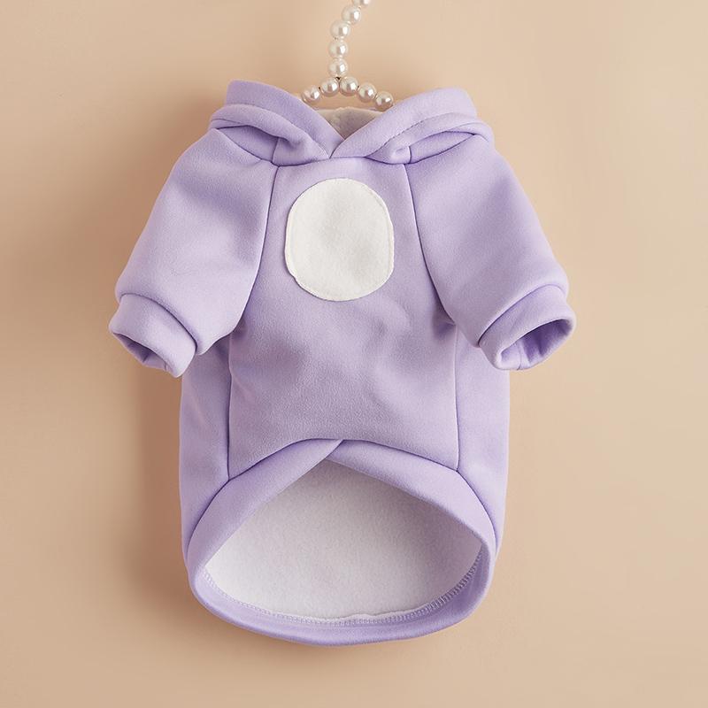 Spring Autumn Cat Puppy Clothing Solid Sweet Pet Costume Hoodie for Cats Sphynx Clothes Kitten Pullovers Outfit Ropa Para Gatos
