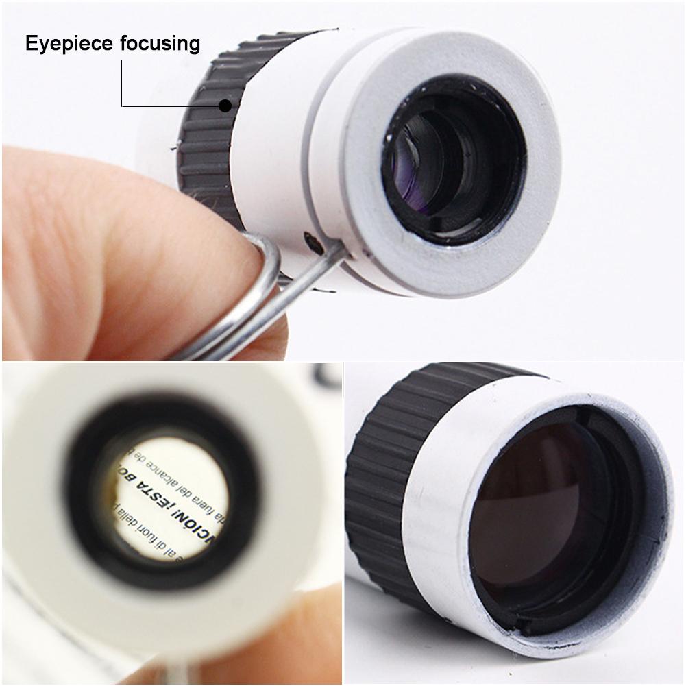 2.5X17.5MM HD Eye Protection Mini Telescope Single-Tube Telescope With Finger Buckle