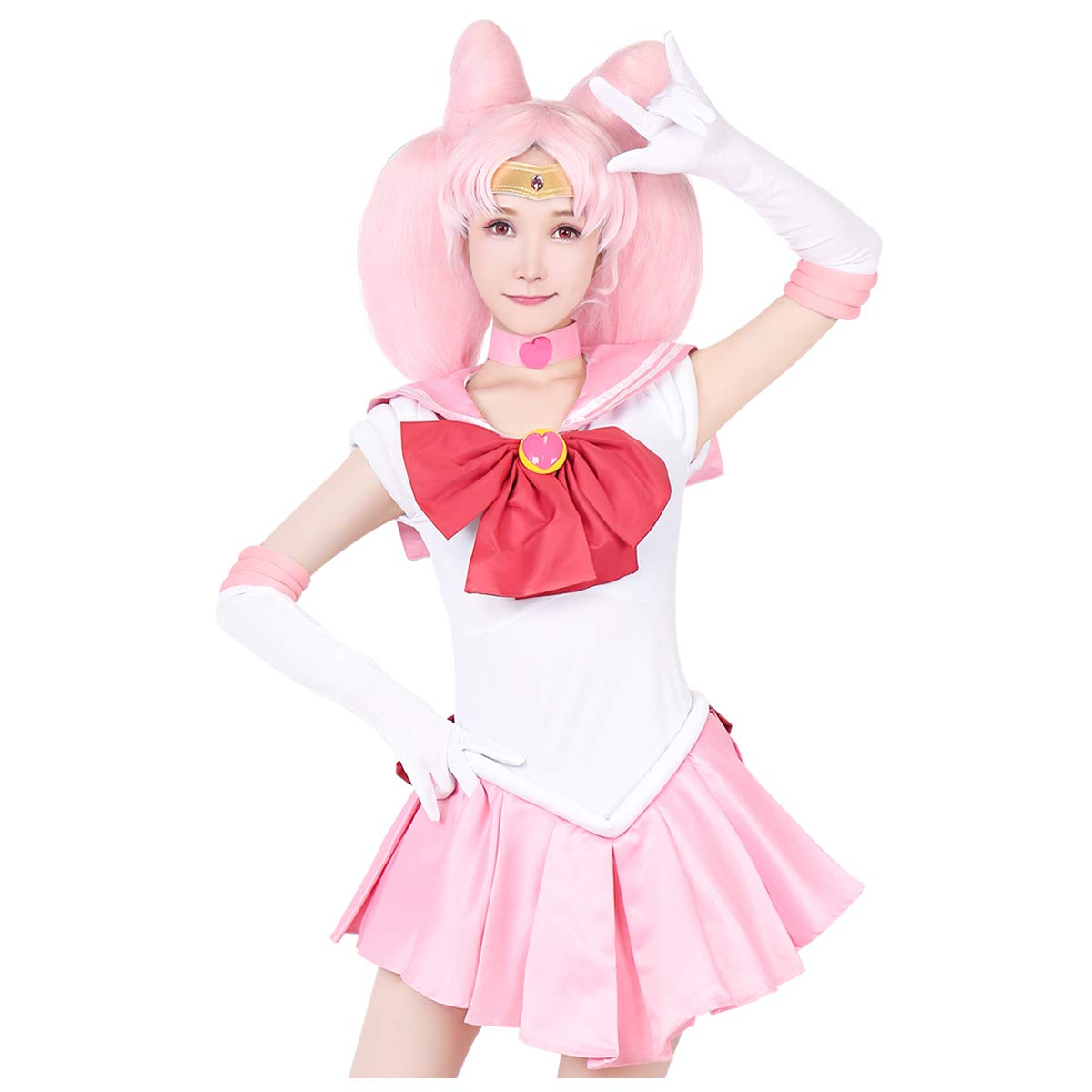 

Костюм для косплея Fujitatsu Сейлор Мун, Сделан из эластичной ткани, Большие размеры, Сейлор Чиби Сет, Ткань типа трико, Комплект из одной вещи, Размер, Мужской S-M (3L), Луна,