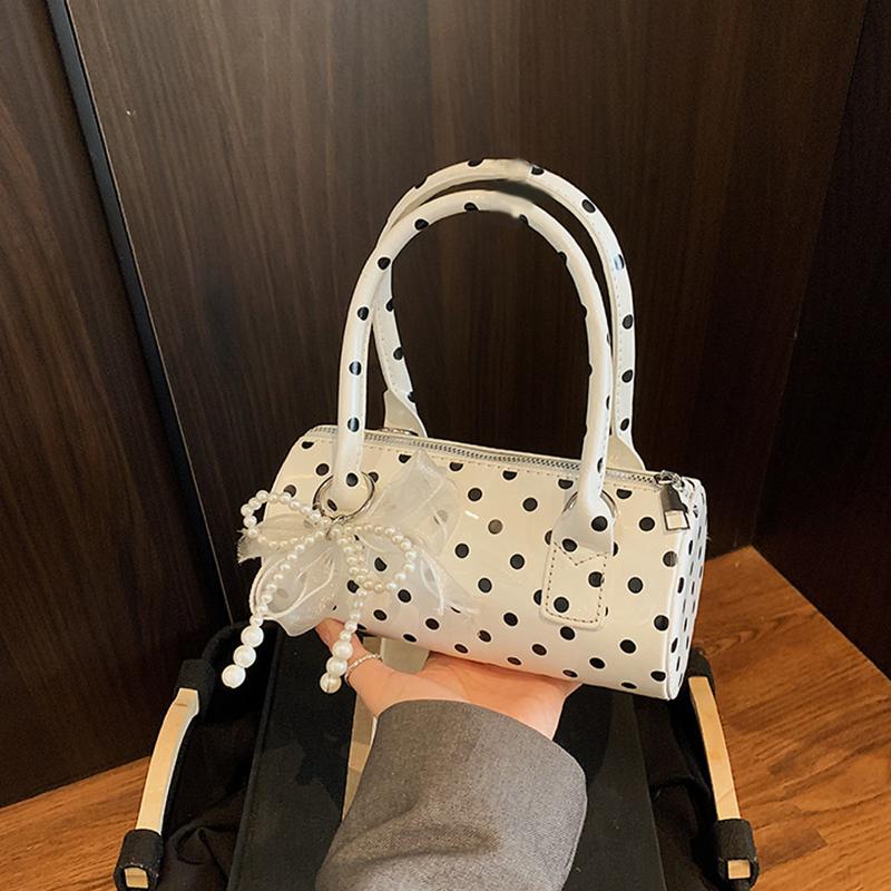 2026 Neueste Koreanische Sommer-Handtasche Kleine Tragetasche Für Damen Hochwertige Gepunktete Nischen-Kissen-Tasche Einzelne Umhängetaschen Geschenke