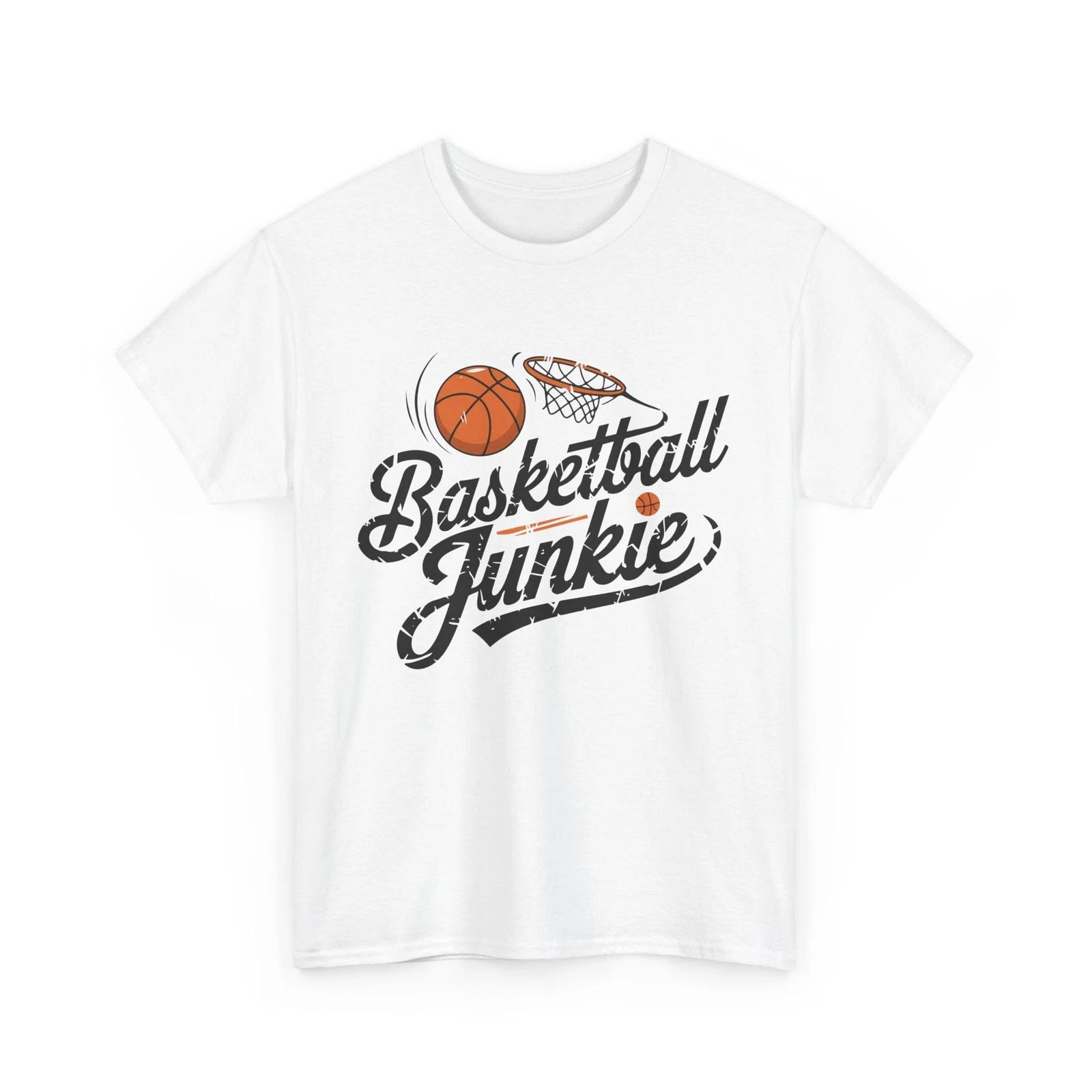 Basketball Team Spirit Tee | Hoops Court Graphic Shirt S