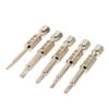 5 Stück Dreieckskopf Schraubendreher Bits Spitzen Set S2 Stahl 1/4" Sechskantschaft