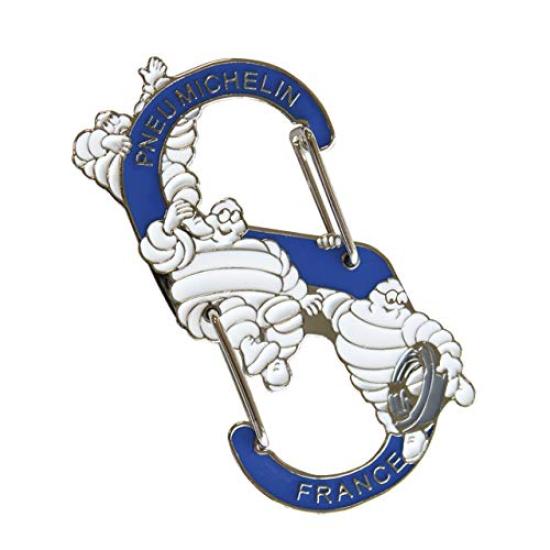 

S-shaped carabiner/blue синий