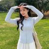 Ono Style Women's Slim Ice Silk UV Protection Jacket for Outdoor Travel