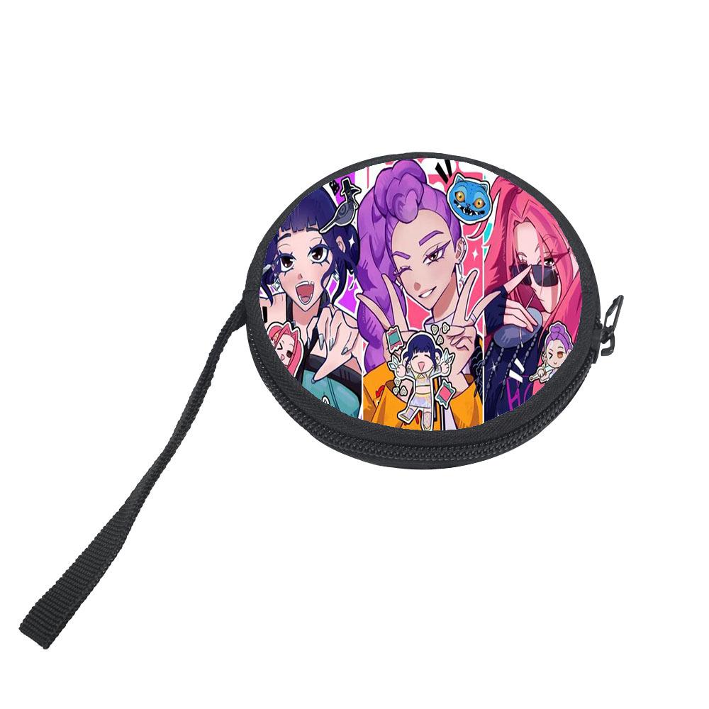 Demon Hunter Girls Portable Key Storage Money Pouch 6280