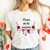 French Bridal Wedding Team Bride Tops Women Bachelorette Party Tshirt Future Bride Bridesmaid T-shirt Single Farewell EVJF Tees