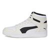 Puma Rebound Layup Leather Mid-Top Retro Basketball Shoes Unisex Sneaker Black White 369573-30