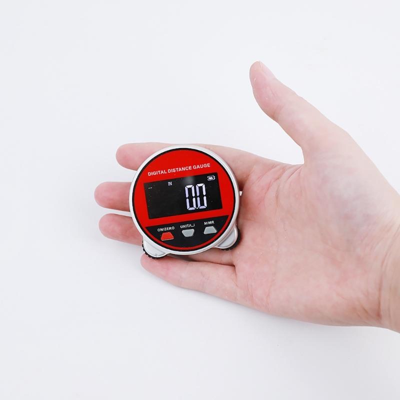 656Ft Electronic Digital Tape Measure with LCD Display Digital Ruler Rechargeable Small Rolling Measuring Tool
