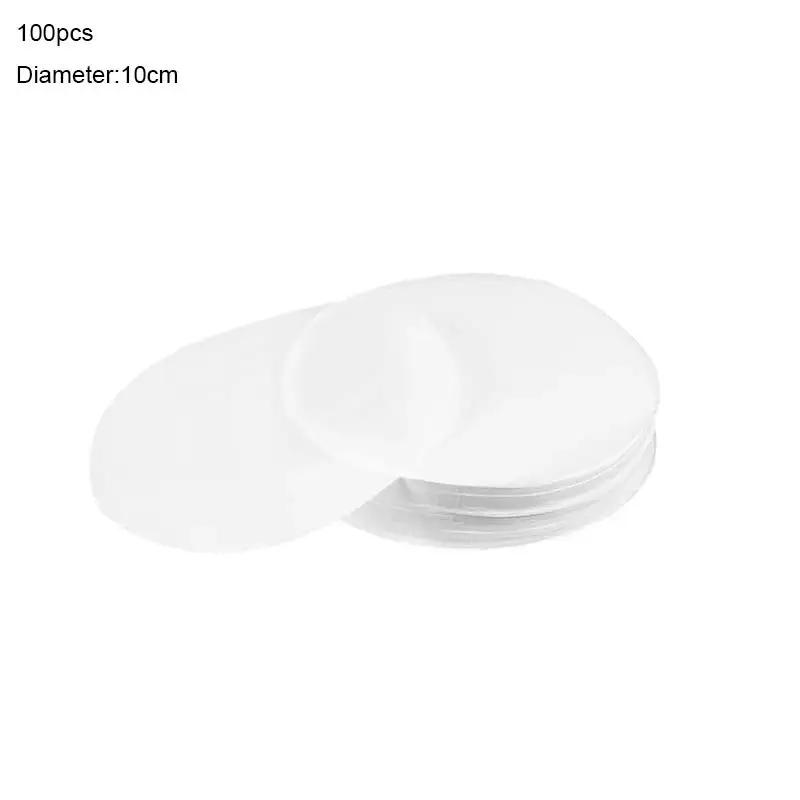 

100Pcs Hamburger Patty Wax Paper, 10/11/12cm Burger Separator Paper, Disposable Oil-proof Sheet for Frozen Beef Patties Baking