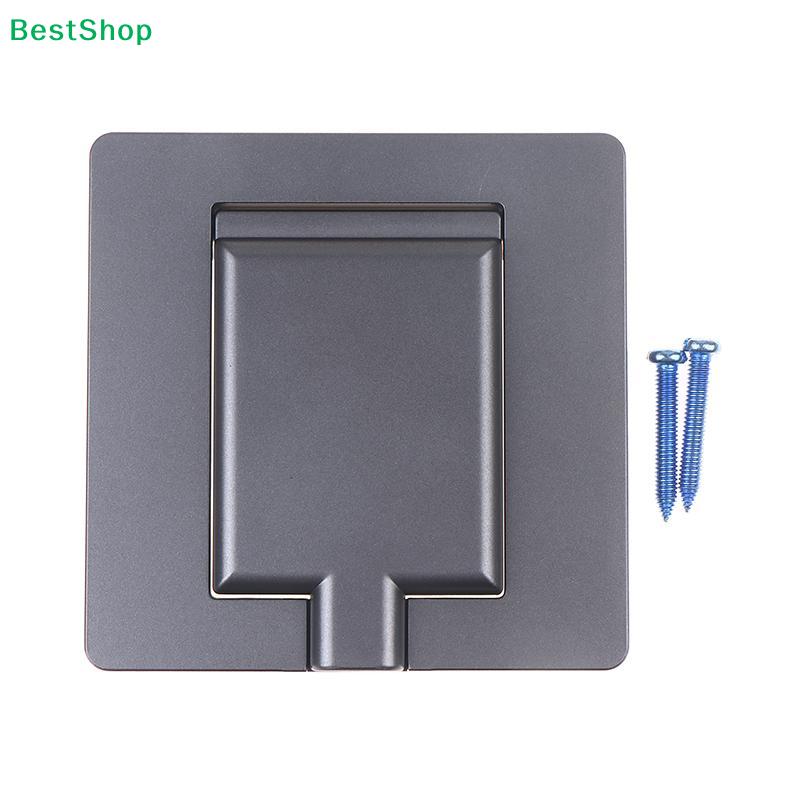 Multifunctional Wall Socket Cover - Dustproof Outlet Protector (Black/Gold/White) Home Office Organizer