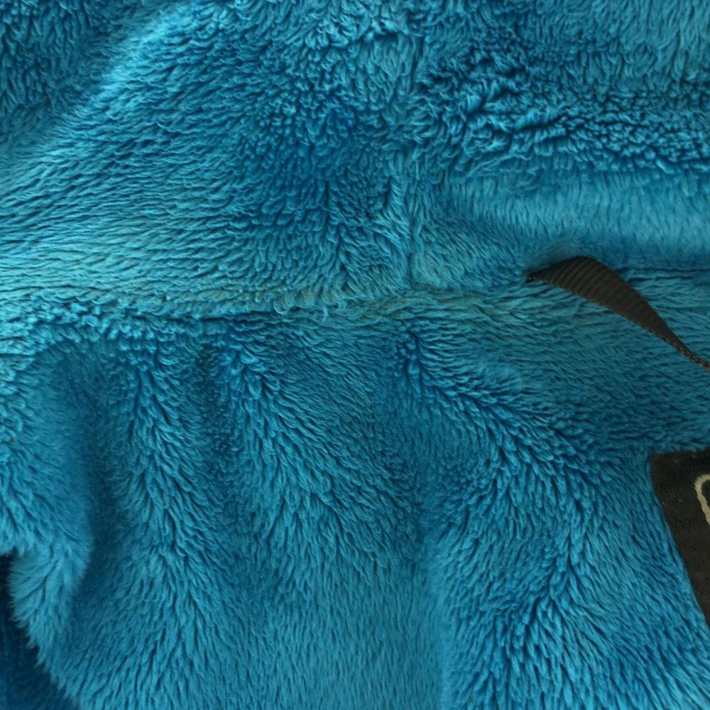 THE NORTH FACE Long sleeve Outdoor jacket M blue Fleece-lined hood Women Used