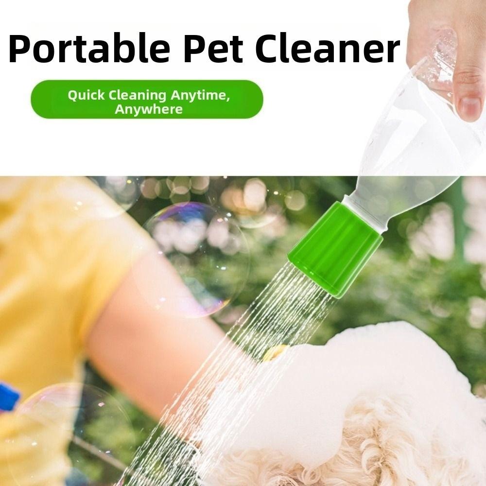 Convenient Portable Pet Shower Head Quick Washing Reusable Dog Shower Nozzle Silicone Soft Dog Bath Faucet Outdoor Pet Bathing