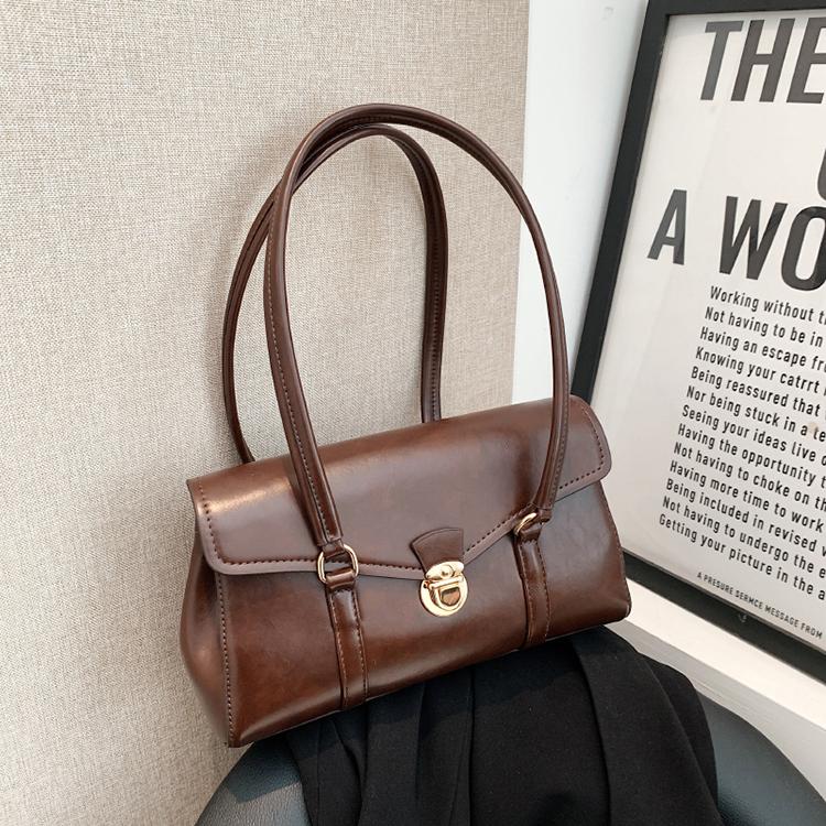 

Ретро Новые Красные Сумки Через Плечо Для Женщин Модные Универсальные Сумки Для Ежедневных Поездок Женские Повседневные Сумки Большой Вместимости Для Покупок Дорожные Сумки (30cm<Max Length<50cm)