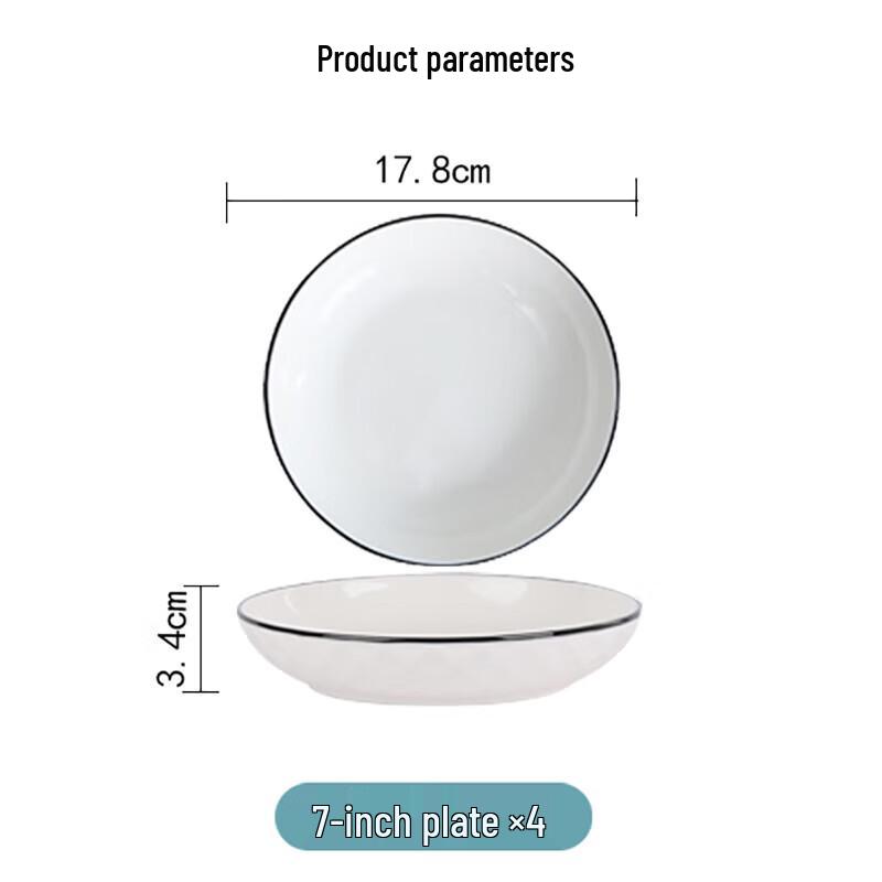 Huihuang Japoński Styl Ceramiczny Zestaw Stołowy