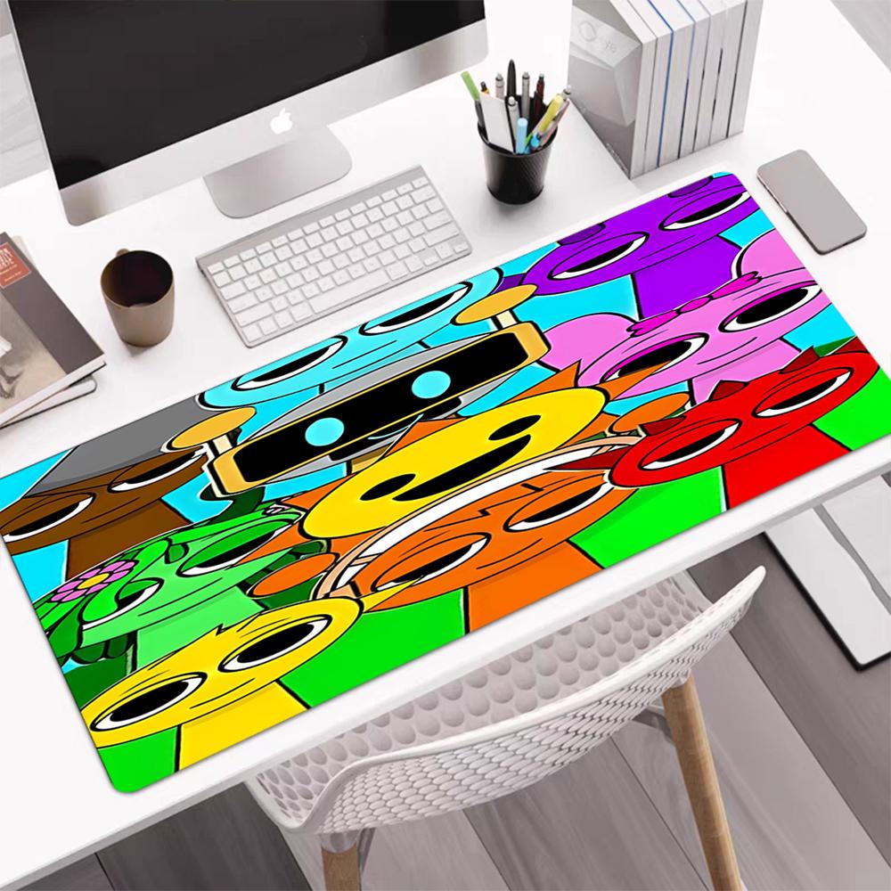 Sprunki Theme Mouse Pad, Non Slip Rubber Base, Multifunctional Office & Home Decor, Perfect for Workspace Personalization.