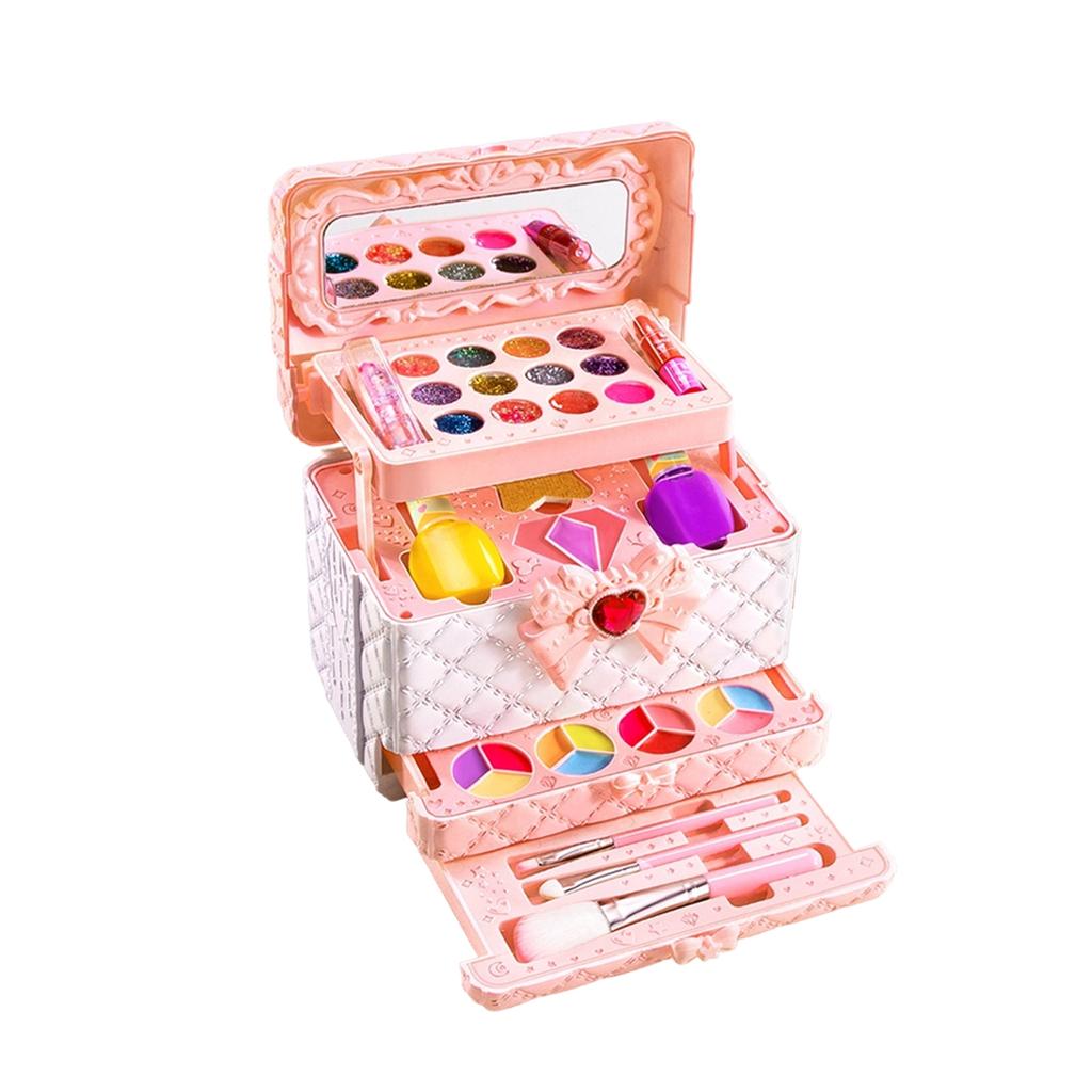 Kinderschmink-Spielzeugset für Mädchen Rollenspiel Kosmetik-Spielset