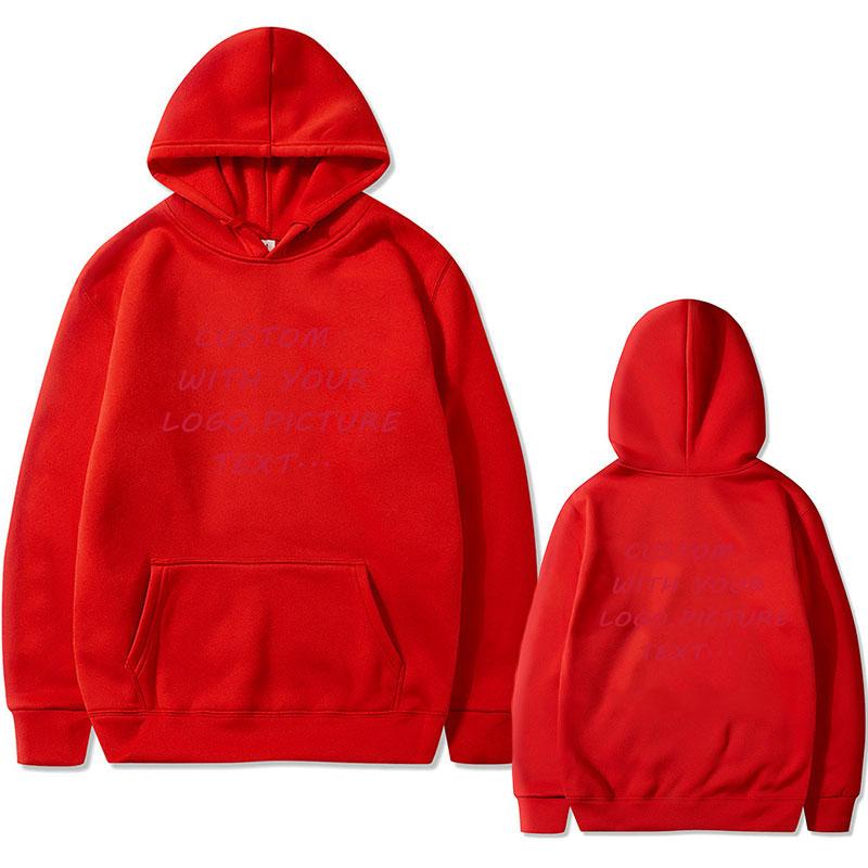 Custom Wtih Your Own Logo 06 Hoodie Men Women DIY  Casual Fleece Cotton Sweatshirt Kinds of Colors Oversized Hoody