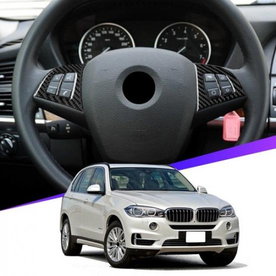 Carbon Fiber Interior Cover Trim Fit For Bmw X5 E70 X6 E71 2007-13