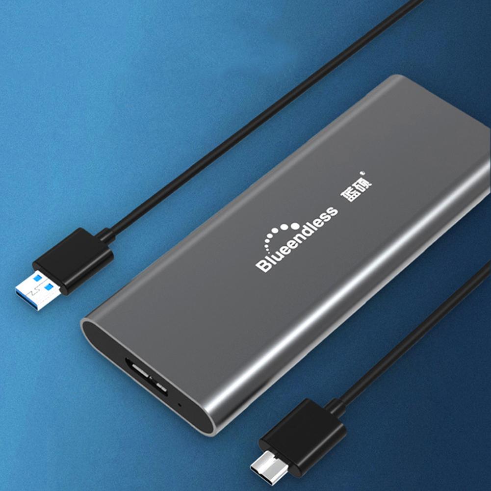 Blueendless M280A USB 3.0 HDD Case M.2 NGFF SSD B External Enclosure Blueendless M280A USB 3.0 HDD Case M.2 NGFF SSD B External Enclosure