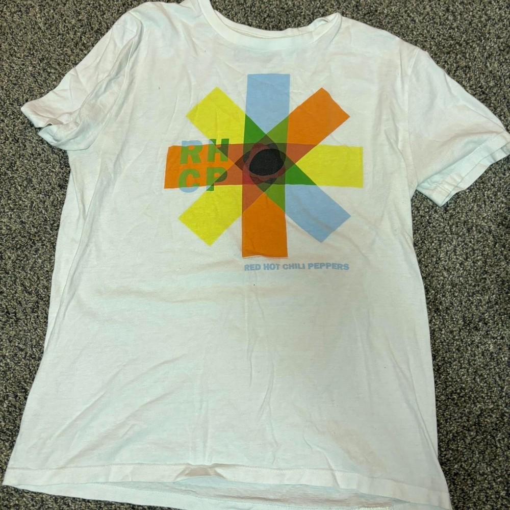 Seltenes Red Hot Chili Peppers Band Weißes Shirt Unisex Konzert S-5XL SG773 Unisex T-Shirt