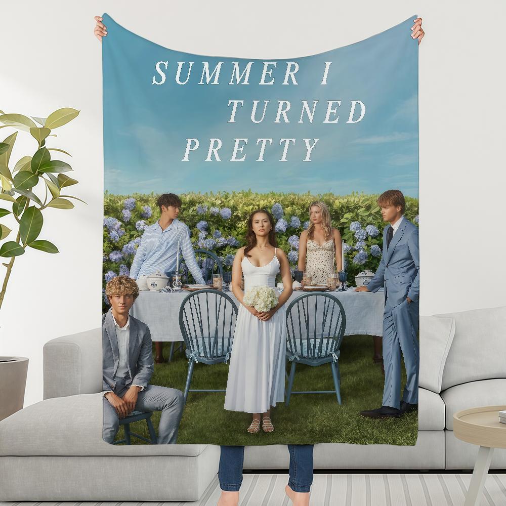 Blanket Throw S-SummerS-ES Super Cosy Plush Living Room 2025 Sofa T-TurnedS-ES Couch I Childish The Birthday P-Pretty Gifts