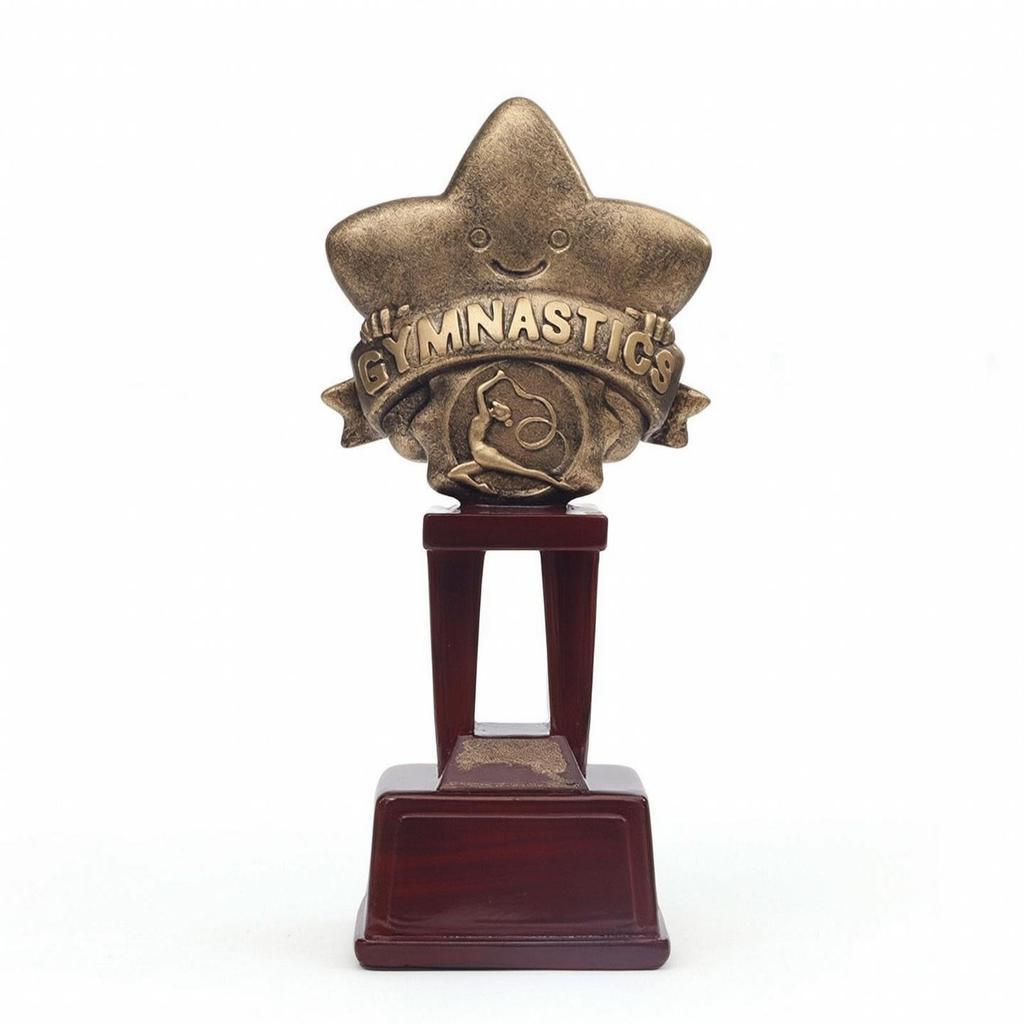 Star Trophy Decorative Award Professional Ornament for Students, Athletes, School Awards,