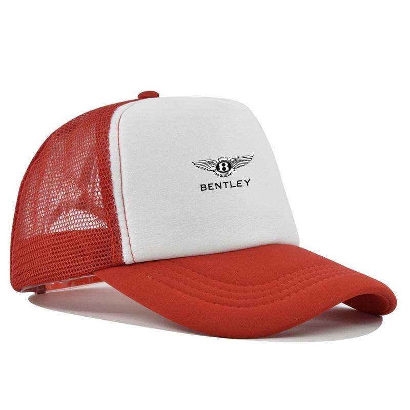Car Logo Baseball Hat Men Women Hip Hop Duckt Cap Breathable Mesh Hats For Bentley Flying Spur Continental GT Bentayga Mulsanne
