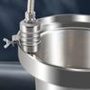 Automatische Wasserstandsregelung Ventil Edelstahl Schwimmkugelventil Tank Wasserturm Pool Schalter Absperrventil Zubehör
